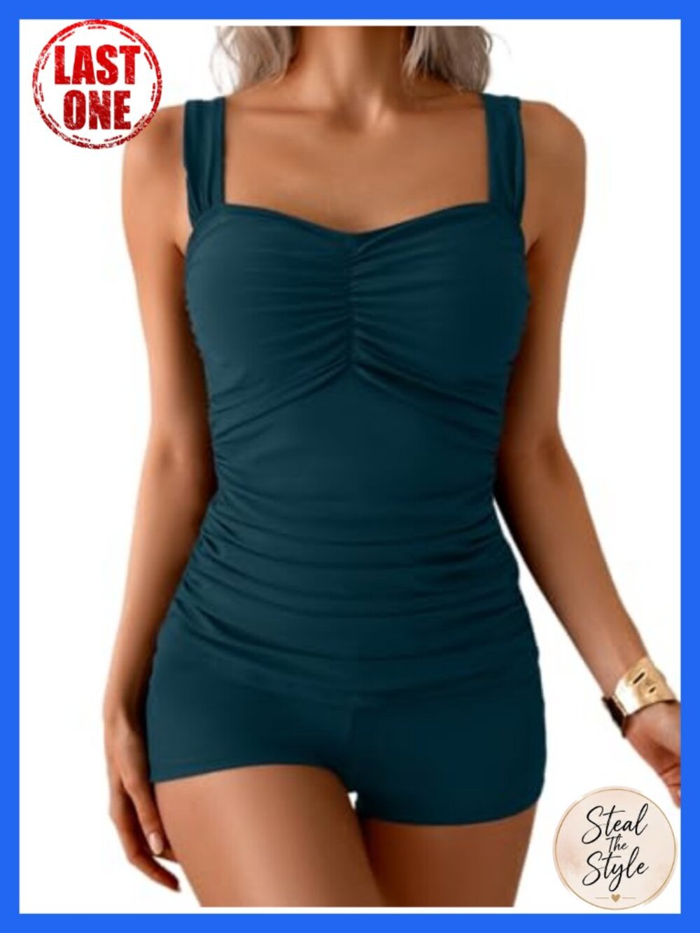 Women's Tankini Set with Shorts Tummy Control Swimwear